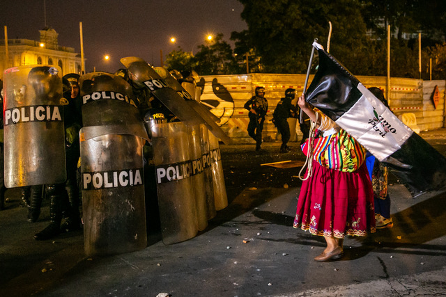 Manifestaciones en Perú Mauricio Morales