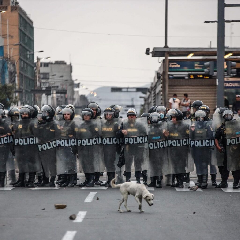 Aldair Mejía (EFE) manifestaciones Lima