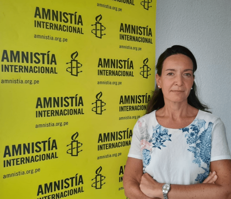 Marina Navarro, Amnistía Perú