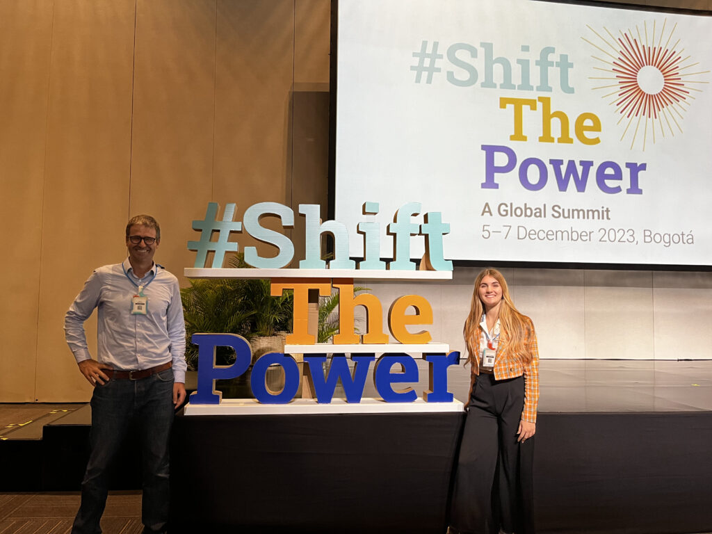 Equipo de The Sherwood Way en Shift the Power, cooperación internacional